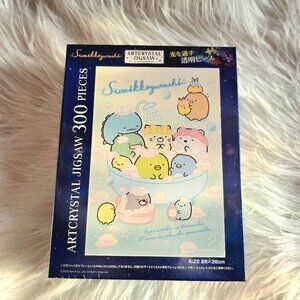 Art Crystal Jigsaw Puzzle Sumikko Gurashi Japan Take A Bath San-X No.300-AC056